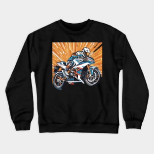 Motorcycling Crewneck Sweatshirt